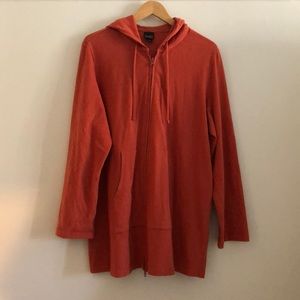 Eileen Fisher Hooded Sweatshirt Sz XL